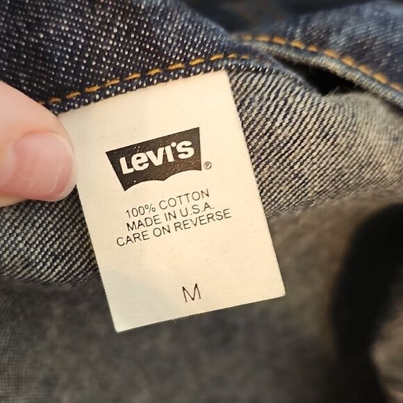 Levi's Dark Blue Denim Jacket - Picture 7 of 7